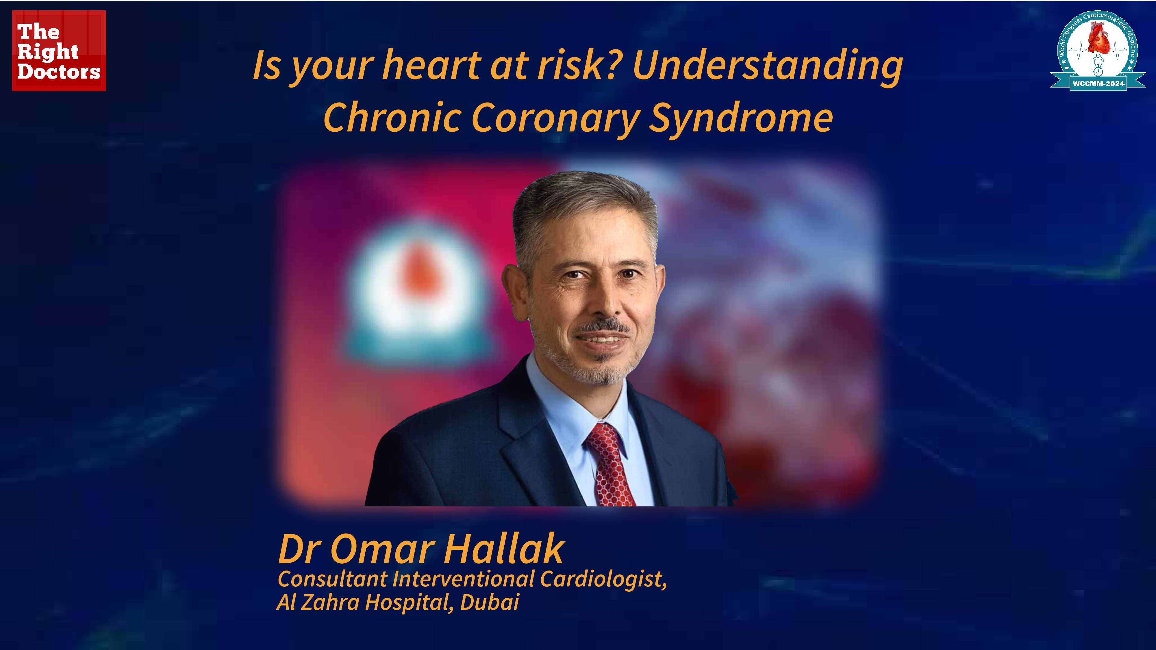 Dr. Omar Hallak breaks down the mechanics of Chronic Coronary Syndrome (CCS)