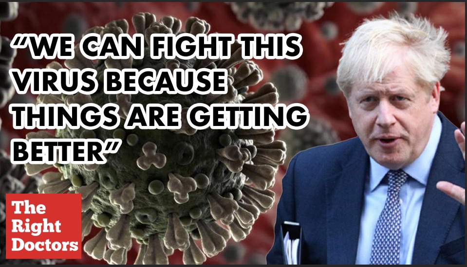 PM Borris Johnson: We can Fight this Virus because Things are Getting Better