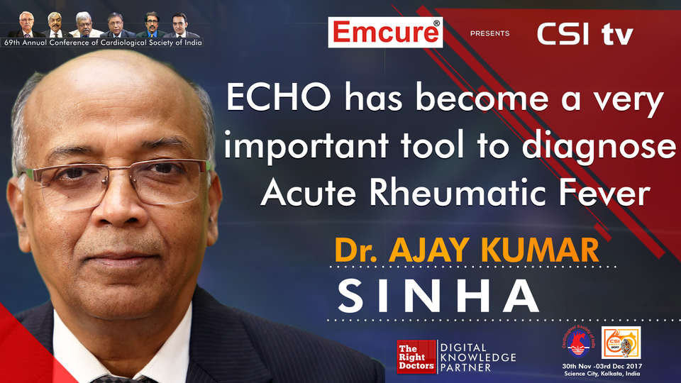 Dr. Ajay sinha participating in csi-2017, sharing insights in Associate Editor, Indian Heart Journal,Senior Cardiologist