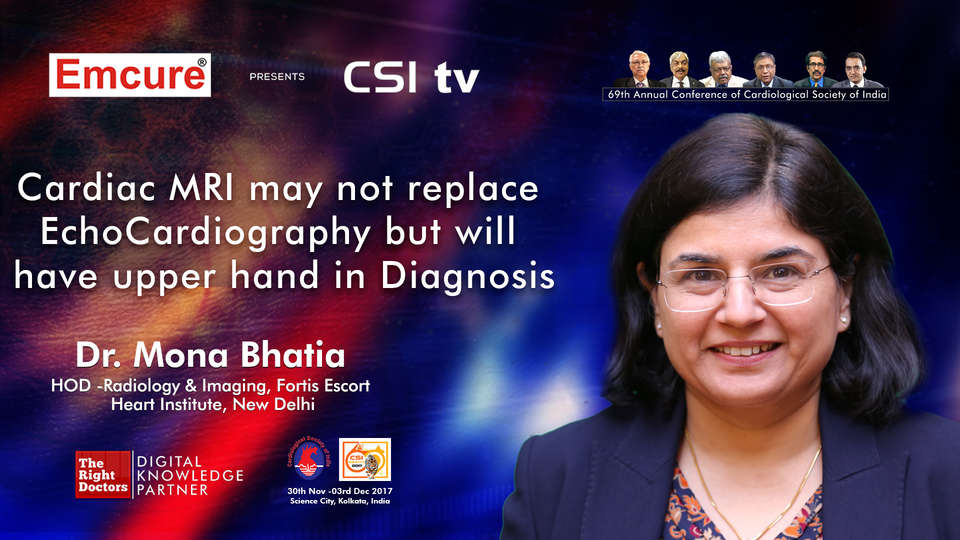 Dr. Mona Bhatia participating in csi-2017, sharing insights in HOD-Radiology and Imaging
