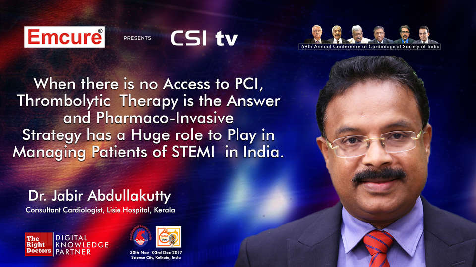 Dr.Jabir AbdullaKutty participating in csi-2017, sharing insights in Consultant and Cardiologist