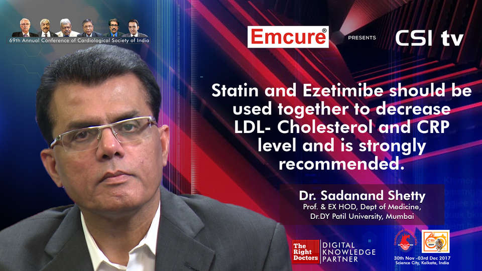 Dr.Sadanand Shetty participating in csi-2017, sharing insights in Prof. & Ex HOD,Dept of Medicine