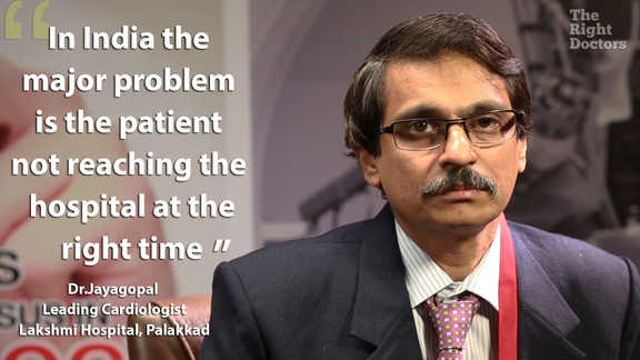 Reaching hospital in time is a problem in india — Dr. PB Jayagopal explains why this matters.
