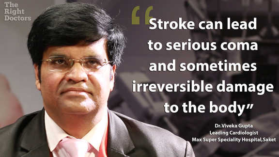 Stroke can lead to irreversible damage to body or even coma — clinicians should take note.