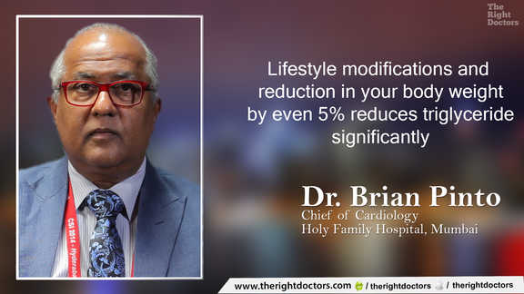 Lifestyle modification and reduction in body weight to reduce triglyceride — clinicians should take note.