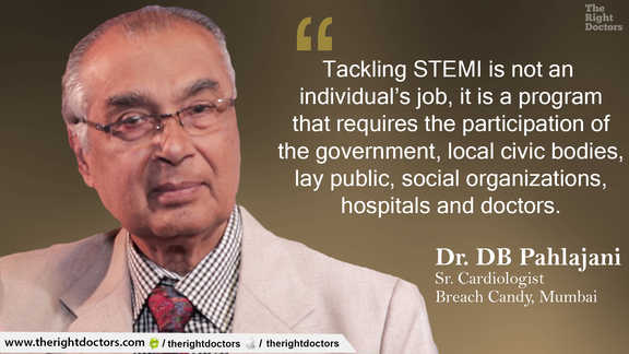 Dr. DB Pahlajani: "Tackling stemi needs participation from all"