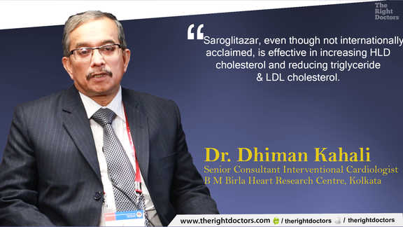 Saroglitazar effective in increasing hdl and reducing triglyceride — Dr. Dhiman Kahali explains why this matters.