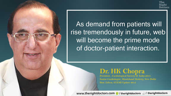 Important: Web likely to become prime mode of doctor patient interaction with growing demand