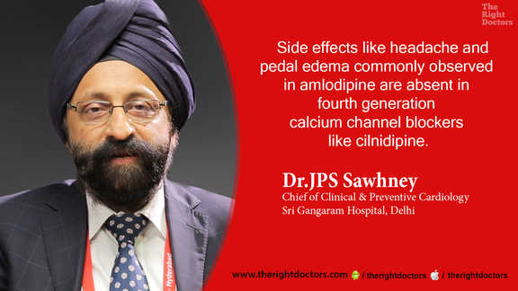 Dr. JPS Sawhney: "Fourth generation calcium channel blockers"