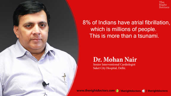 Important: 8% of Indians have atrial fibrillation