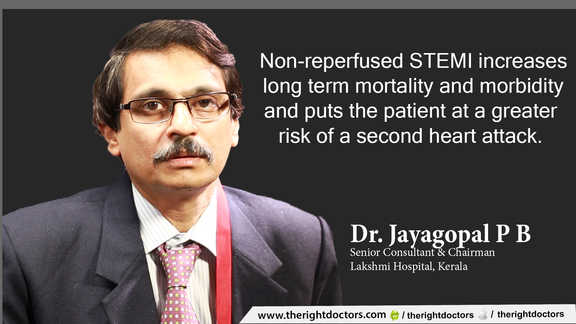 Important: Greater risk of a second heart attack in Non-reperfused STEMI patients