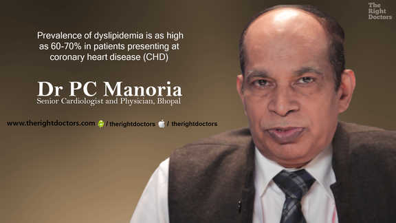 Dyslipidemia is high in patients presenting with coronary heart disease — Dr. PC Manoria explains why this matters.