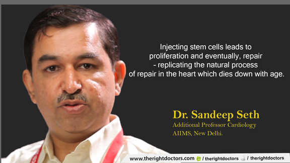 Dr. Sandeep Seth: "Injecting stem cells replicates natural process of heart repair"