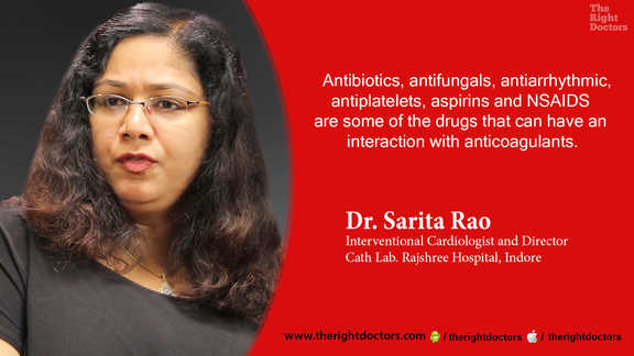 Important: Drugs that have interactions with anticoagulants