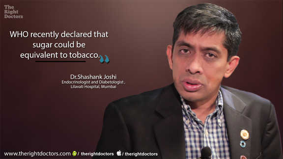 Who says sugar equivalent to tobacco — clinicians should take note.