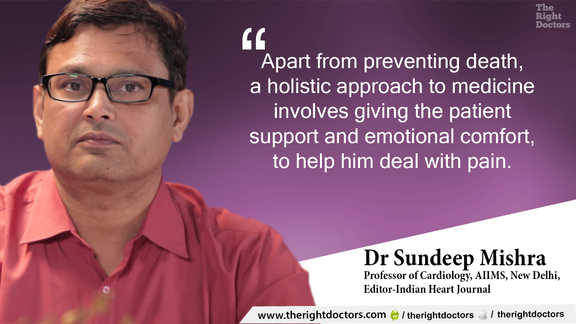 Holistic approach to medicine — a crucial reminder from Dr. Sundeep Mishra.