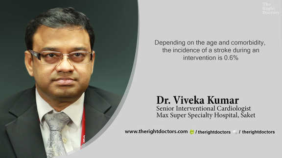 Incidence of a stroke during an intervention is very rare — Dr. Viveka Kumar explains why this matters.
