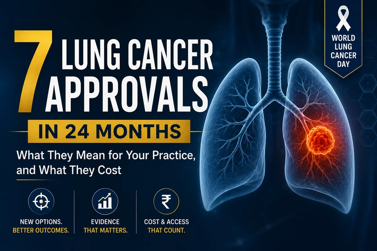 7 FDA Lung Cancer Approvals in 24 Months Every Doctor Should Know