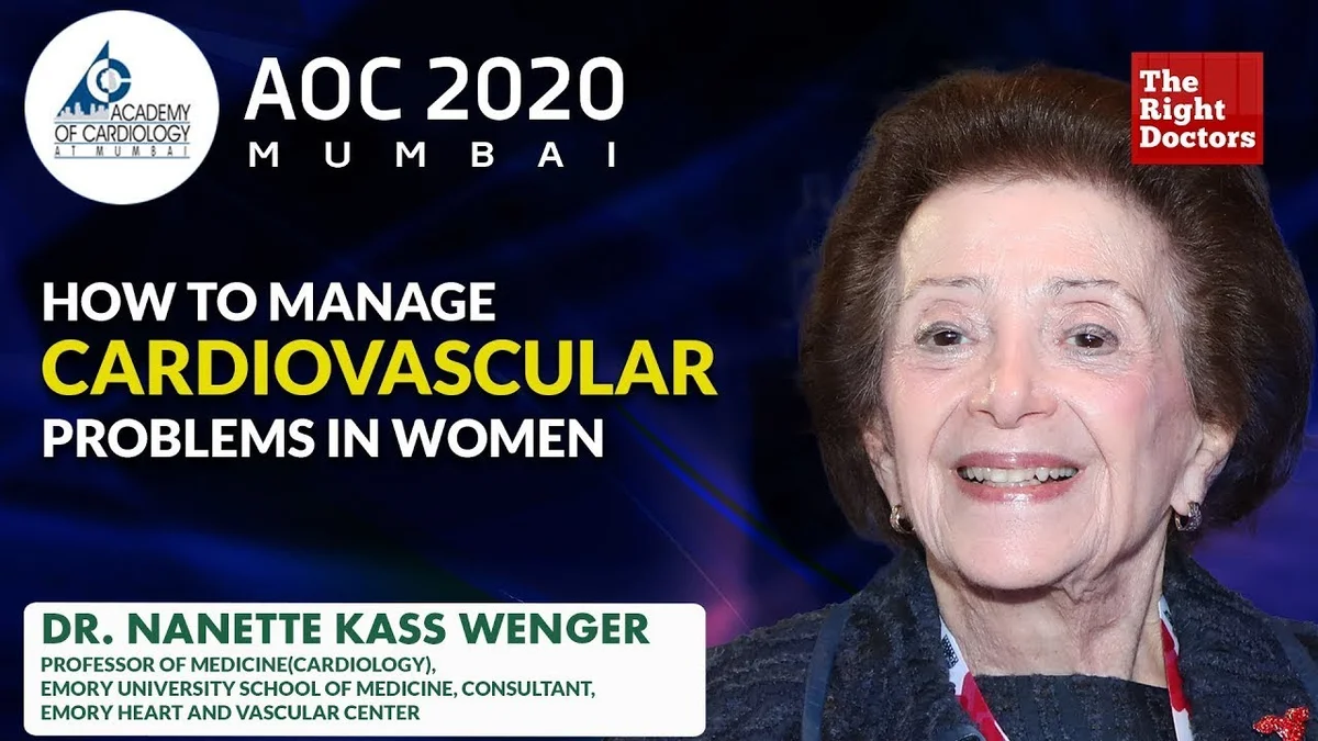 How to Manage Cardiovascular Problems in Women | Dr. Nanette Kas Wenger | AOC 2020