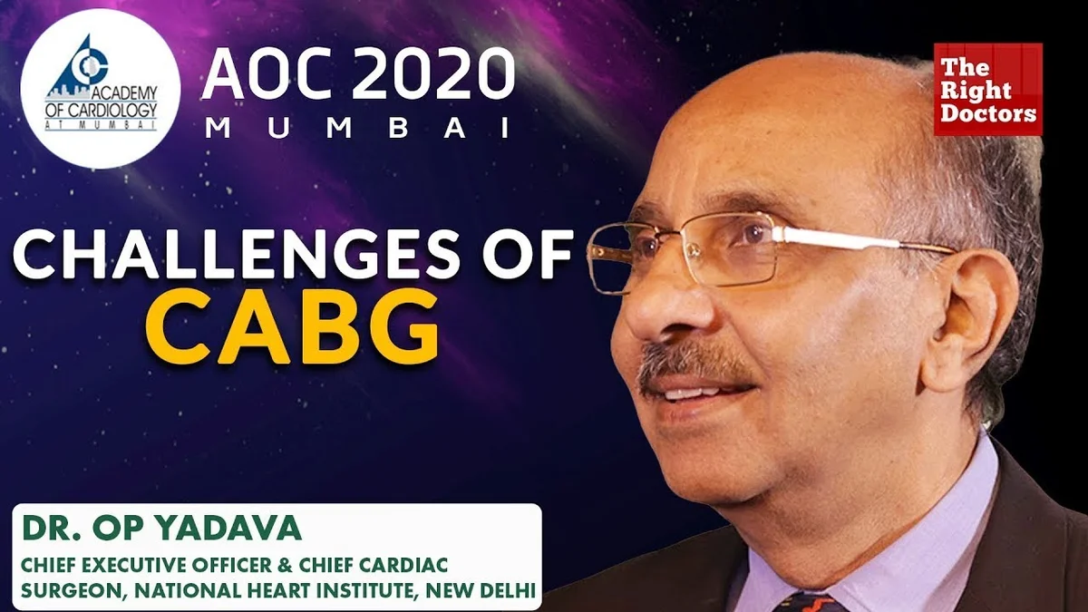 Challenges of CABG | OP Yadava | AOC 2020