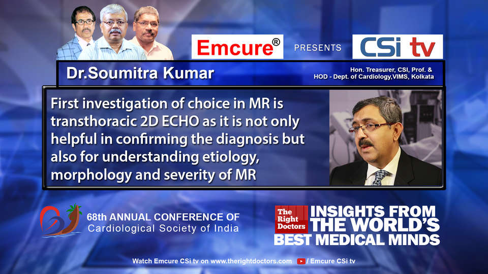 Dr. Soumitra Kumar participating in csikochi-2016, sharing insights in Senior Consultant Cardiologist