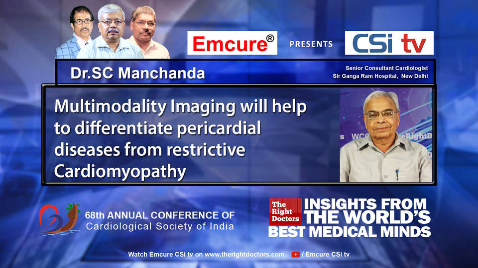 Dr.SC Manchanda participating in csikochi-2016, sharing insights in Senior Consultant Cardiologist