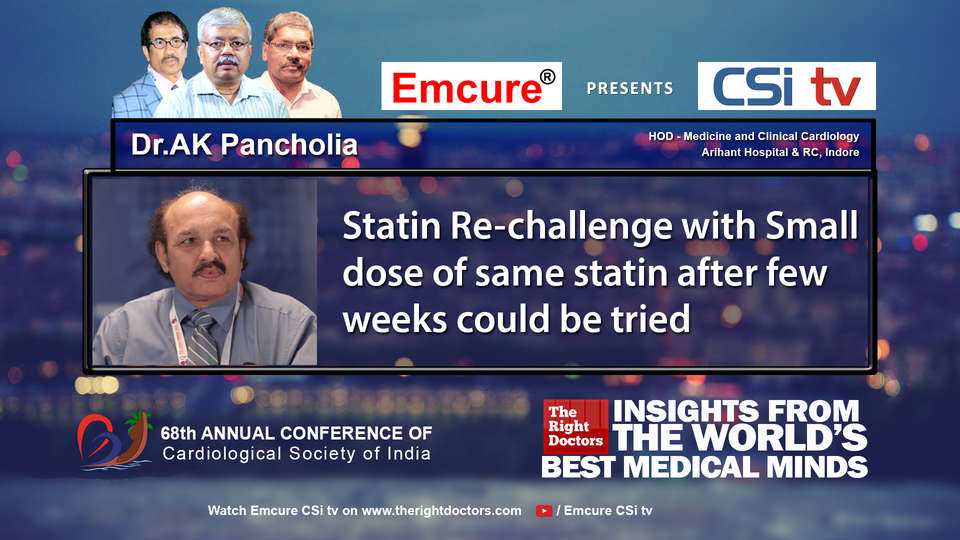 Dr. AK Pancholia participating in csikochi-2016, sharing insights in Senior Consultant Cardiologist