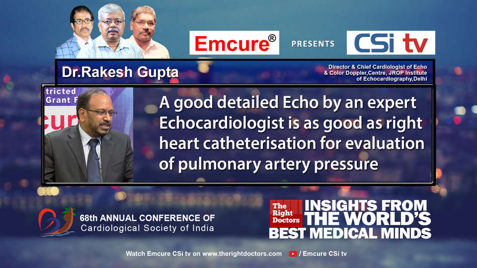Dr.Rakesh Gupta participating in csikochi-2016, sharing insights in Cardiologist