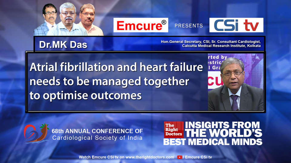 Dr.MK Das participating in csikochi-2016, sharing insights in Senior Consultant Cardiologist