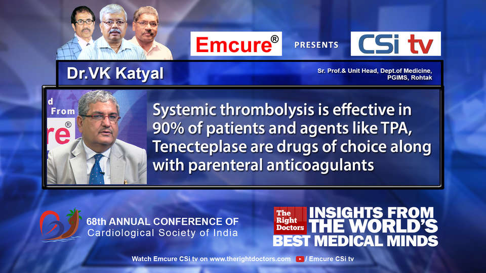 Dr.VK Katyal participating in csikochi-2016, sharing insights in cardiologist