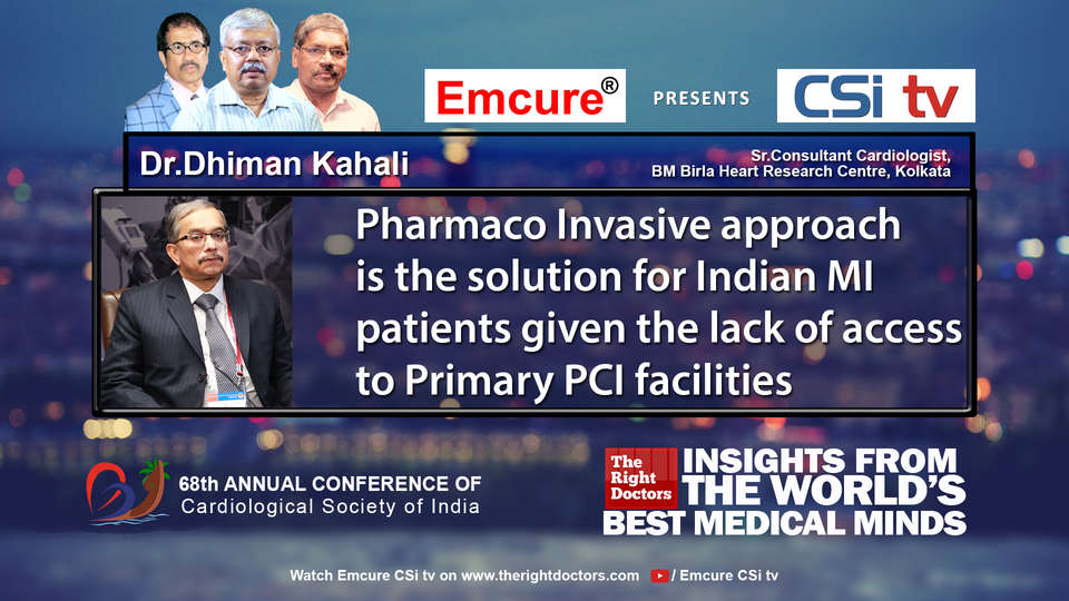 Dr. Dhiman Kahali participating in csikochi-2016, sharing insights in Senior Consultant Interventional Cardiologist