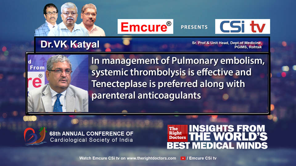 Dr.VK Katyal participating in csikochi-2016, sharing insights in Sr. Prof.& Unit Head,Dept. of Medicine