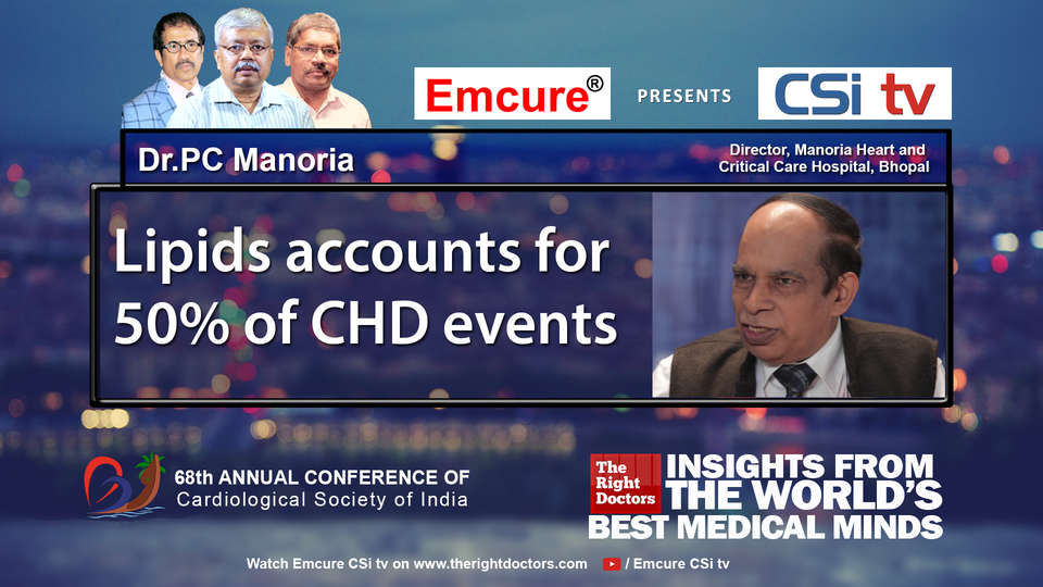 Dr. PC Manoria participating in csikochi-2016, sharing insights in Senior Interventional Cardiologist