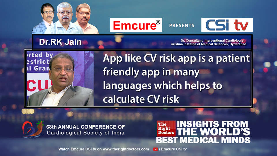 Dr.Rajendra Kumar Jain participating in csikochi-2016, sharing insights in Sr. Consultant Interventional Cardiologist