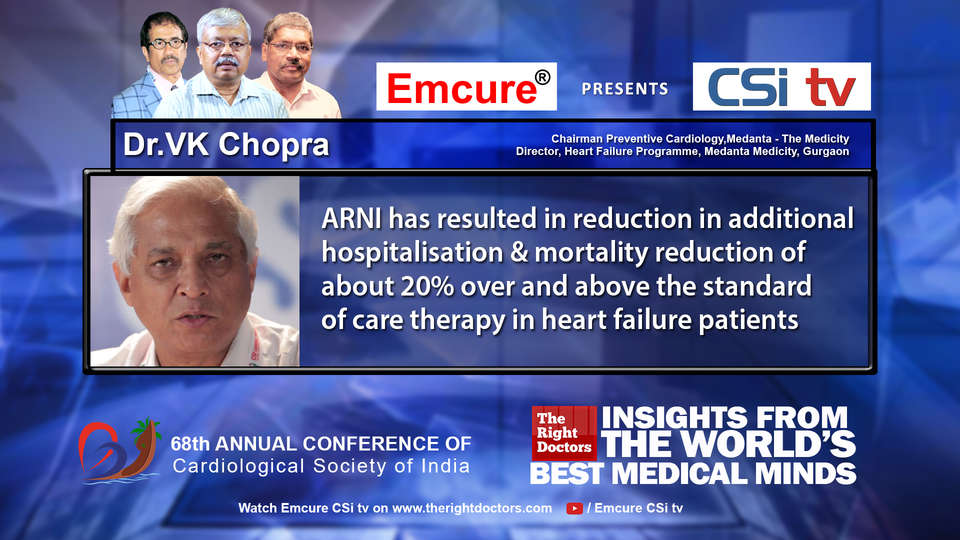 Dr.VK Chopra participating in csikochi-2016, sharing insights in Director, Heart Failure Programme