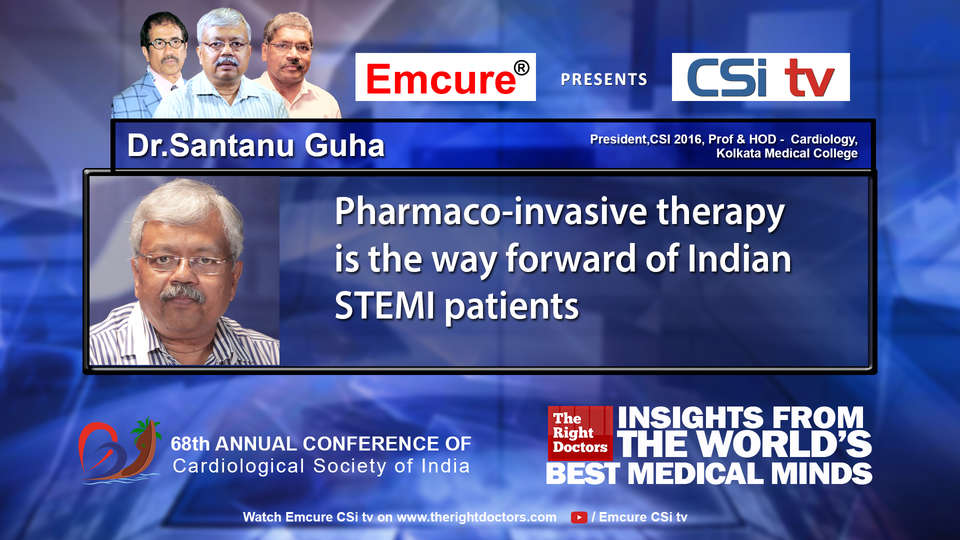 Dr. Santanu Guha participating in csikochi-2016, sharing insights in Chairman, CSI Guideline Committee,