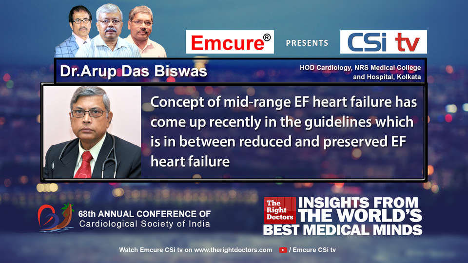 Dr.Arup Das Biswas participating in csikochi-2016, sharing insights in HOD Cardiology