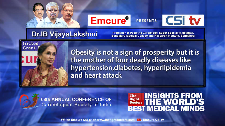 Dr.IB VijayaLakshmi participating in csikochi-2016, sharing insights in Cardiology