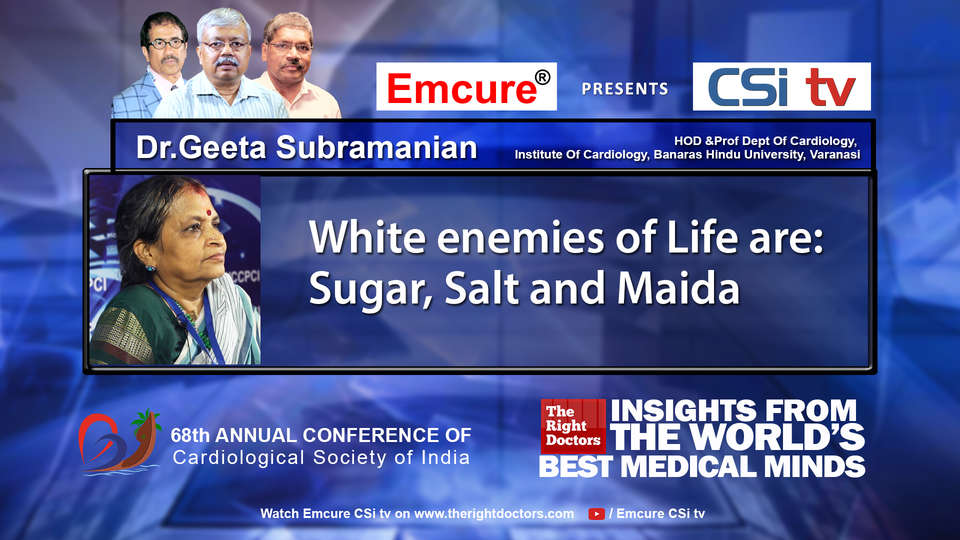Dr.Geeta Subramanian participating in csikochi-2016, sharing insights in Cardiologist