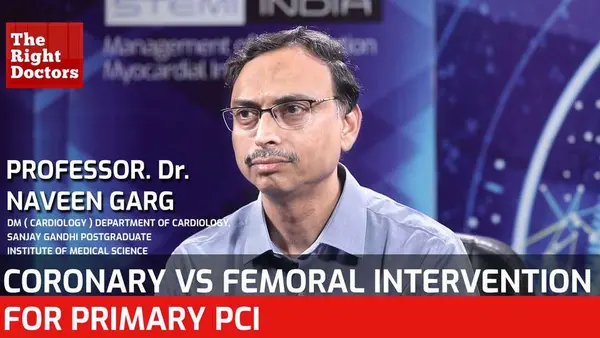Difference Between Coronary  & Femoral Intervention For Primary PCI