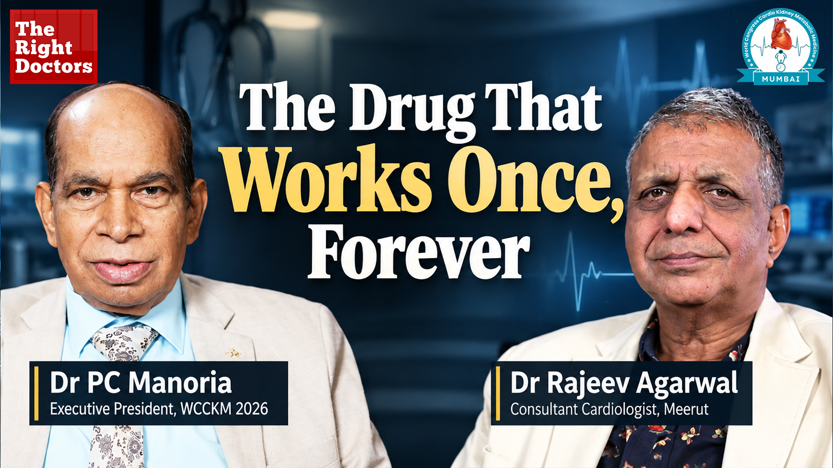 Dr Rajeev Agarwal in conversation with Dr P C Manoria on Beyond the Statin: Integrated Lipid Management in CKM Care