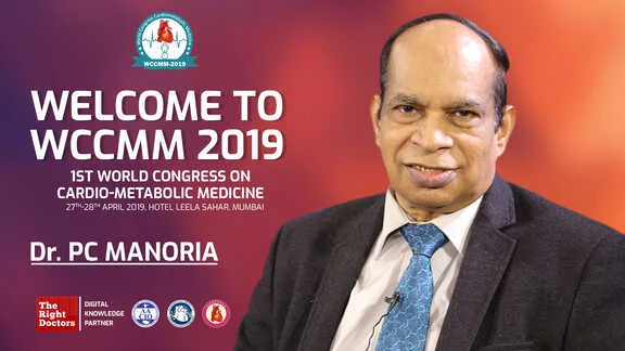 Dr. PC Manoria - WCCMM 2019 Mumbai