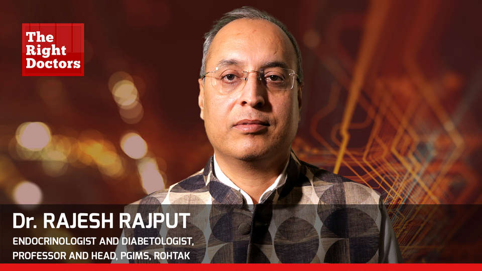 Dr. Rajesh Rajput, Endocrinologist and Diabetologist, Professor and Head, PGIMS, Rohtak