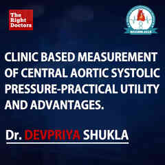 Clinic based measurement of Central Aortic Systolic Pressure-Practical utility and advantages.